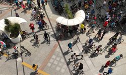 Bisikletle "sağlıklı toplum, temiz şehirler"