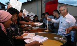 Başkan Ustaoğlu muharrem ayı iftarına katıldı