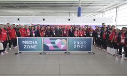 Paris 2024 Olimpiyat Oyunları'nda mücadele edecek milli sporcular Fransa'da