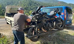 Karabük'te motosikleti devrilen sürücü, araçların çarpması sonucu öldü