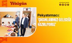 Başkan Pekyatırmacı minik öğrencileri ziyaret etti