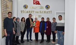 Hanımeli Kooperatifi’nden Ender Kalkan’a teşekkür ziyareti