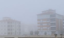 Konya'da yoğun sis etkili oluyor