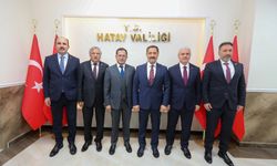 Konya protokolünden Hatay Valisine ziyaret