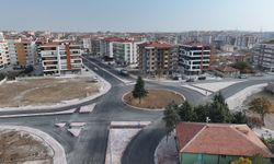 Karatay'da bölge trafiği rahatladı, görünüm modernleşti
