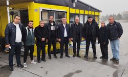 Konya'da öldürülen taksicinin durağına taziye ziyareti