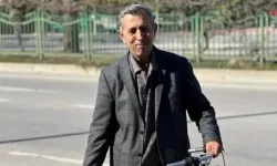 Bisikletli başkan adayı kazada yaralandı