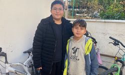 Çalınan bisikletini abisi buldu