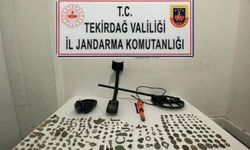 150 tarihi obje ve 80 sikke ele geçirildi