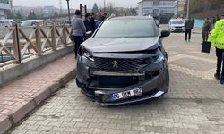 Konya'da SUV araç ile motosiklet çarpıştı