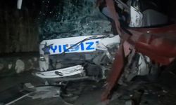 Yolcu otobüsüyle tır çarpıştı: 18 yaralı
