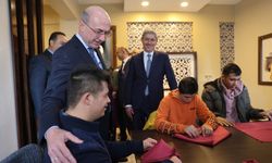Özel çocuklara Pekyatırmacı'dan anlamlı ziyaret