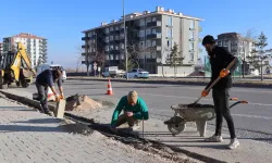 Ereğli’de yol çalışmaları sürüyor