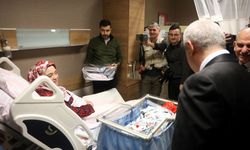 Konya'da 2025'in ilk bebeği Zümra Yorgancı oldu
