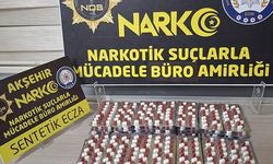 Konya'da yolcu otobüsünde yasaklı madde sevkiyatı