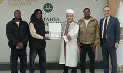 Fildişi Sahili vatandaşı Türkiye'de Müslüman oldu