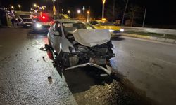 Trafik kazasında sürücü alkollü çıktı