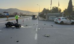 Motosikletli genç kazada hayatını kaybetti