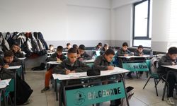 Bilgehaneler'de deneme sınav heyecanı yaşandı