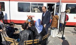 Başkan Altay, Cuma'yı sohbetle geçirdi