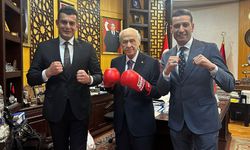 TBF Başkanı Hekimoğlu'dan Bahçeli'ye ziyaret