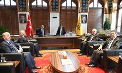 Cumhurbaşkanı Yardımcısı Yılmaz Başkan Altay'ı ziyaret etti