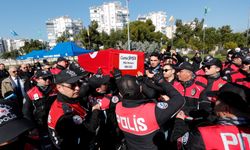 Kazada hayatını kaybeden polis son yolculuğuna uğurlandı