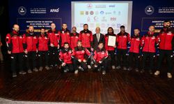 AFAD Gönüllüleri sertifikalarına kavuştu