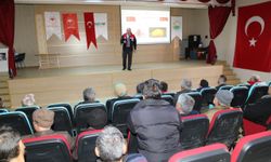 Çiftçi eğitim toplantısı yapıldı