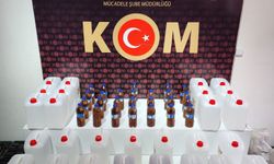 Konya'da sahte içki operasyonu: Buzdolabında sahte içki çıktı