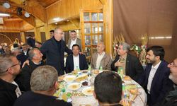 Başkan Kavuş muhtarla iftarda buluştu