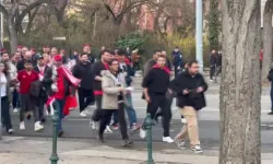 Türk taraftarlar, millileri Macaristan'da yalnız bırakmadı
