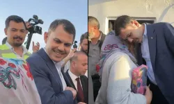 Murat Kurum'un deprem bölgesinde vatandaşla gülümseten diyaloğu