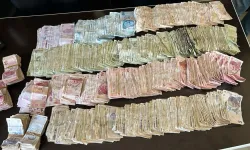 Dilencinin üzerinden 45 bin 600 lira ele geçirildi