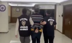AK Partililere 'toplu katliam' çağrısı yapan kişi ters kelepçe ile emniyete getirildi