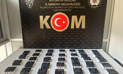 34 kaçak telefon ele geçirildi