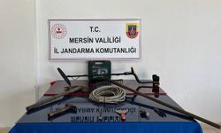 Define ararken yakalandı
