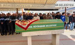 Konya'da kocası tarafından öldürülen kadına acı veda
