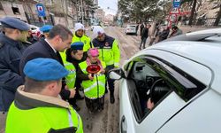Konya'da Down sendromlu çocuklara trafik eğitimi verildi
