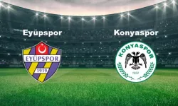 Eyüpspor – Konyaspor maçında  ilk 11'ler belli oldu
