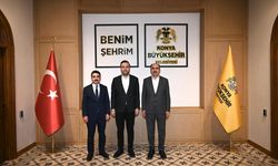 AK Parti Gençlik Kolları Genel Başkanı İbiş Başkan Altay'ı ziyaret etti