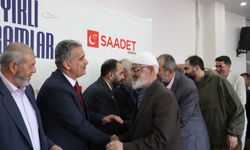 Saadet Partisi Konya Teşkilatı İl binasında bayramlaştı