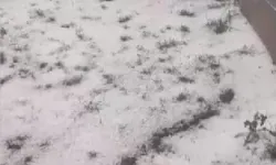 Başkent'te dolu yağışı etkisini sürdürüyor