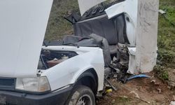 Elektrik direğine çarptılar, 2 ölü