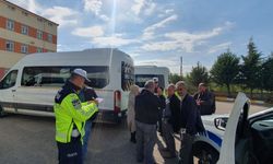 Konya'da okul servisleri denetlendi
