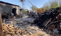 Konya'da sitede yangın paniği