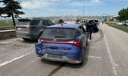 2 otomobil çarpıştı 1 yaralı