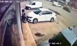 Beyşehir'de kaza anı kamerada