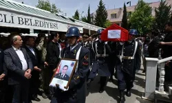 Şehit astsubaya acı veda