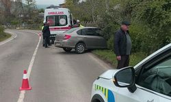 Dolu yağışı 9 araca kaza yaptırdı